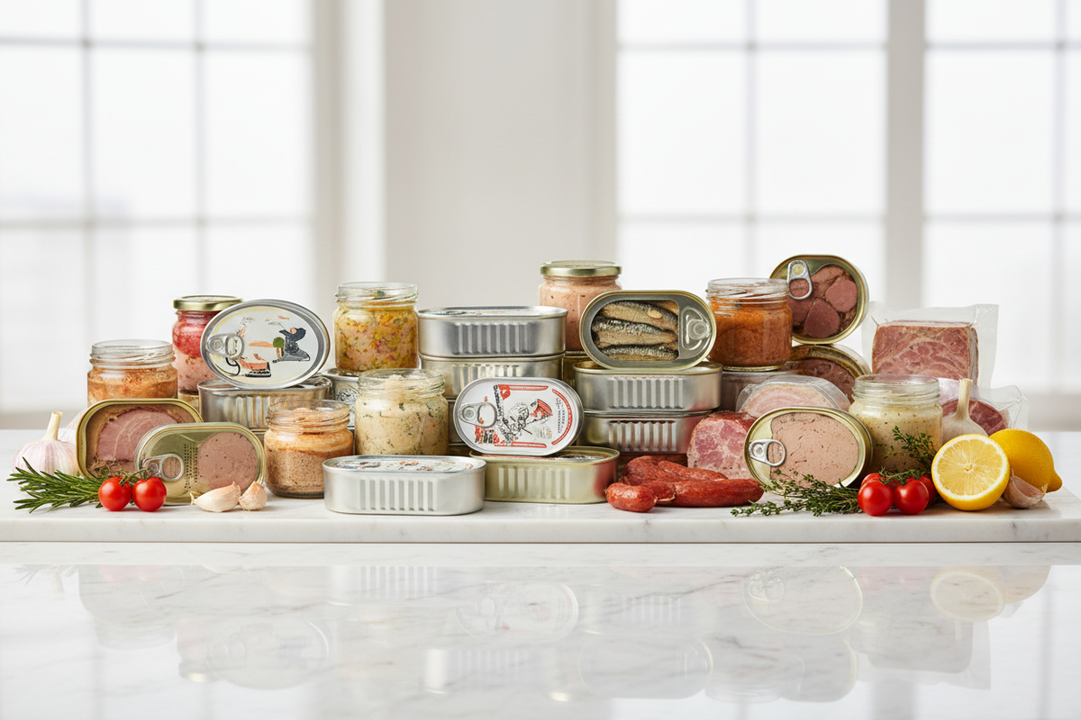 Canned Meats Hero Banner - Bright