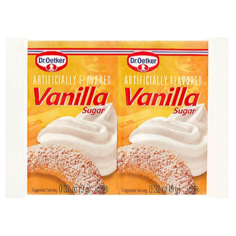 OETKER VANILLA SUGAR 4PK 9G