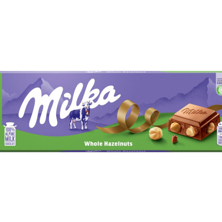 Milka Whole Nuts Choc