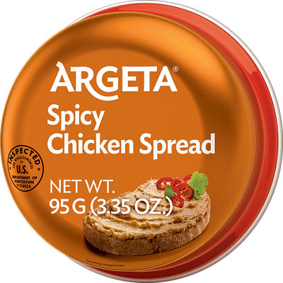 ARGETA CHICKEN SPREAD PIQUANT 95g/3.35oz