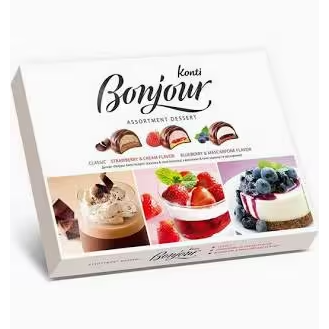KONTI Bonjour Dessert Assorted 348g