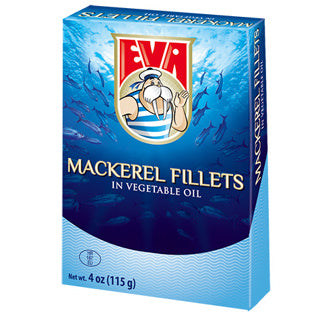 Eva Skusa Mackerel Fillet Veg Oil