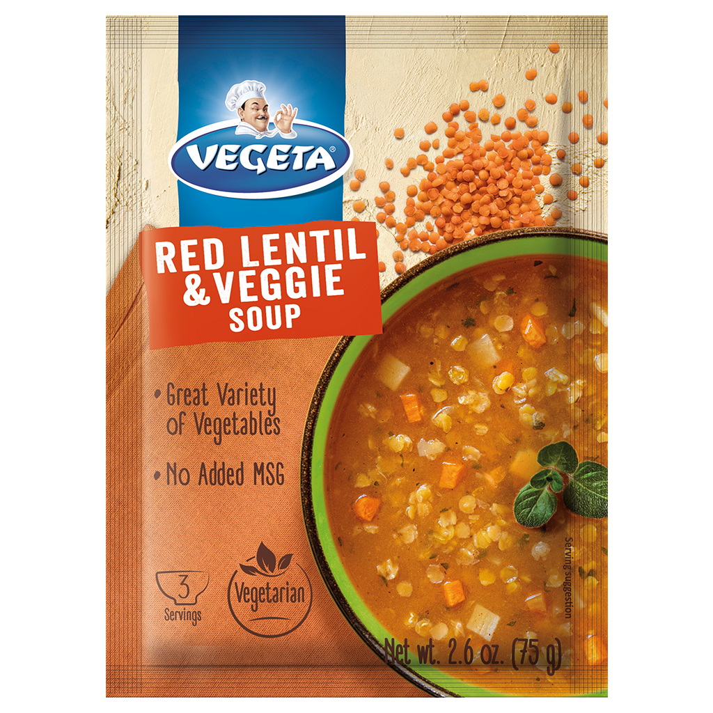 Red Lentil and Vegetable Soup