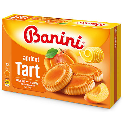 BANINI DOMACICA TART APRICOT 210g