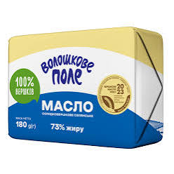 VOLOSHKOVE POLE Butter 73% Fat 180g