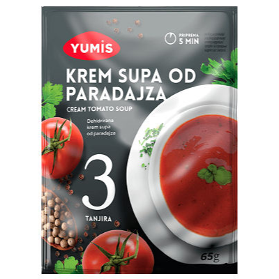 YUMIS TOMATO CREAM SOUP 65g