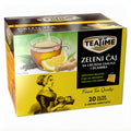 YUMIS TEATIME - GREEN TEA WITH LEMON AND GINGER 30g
