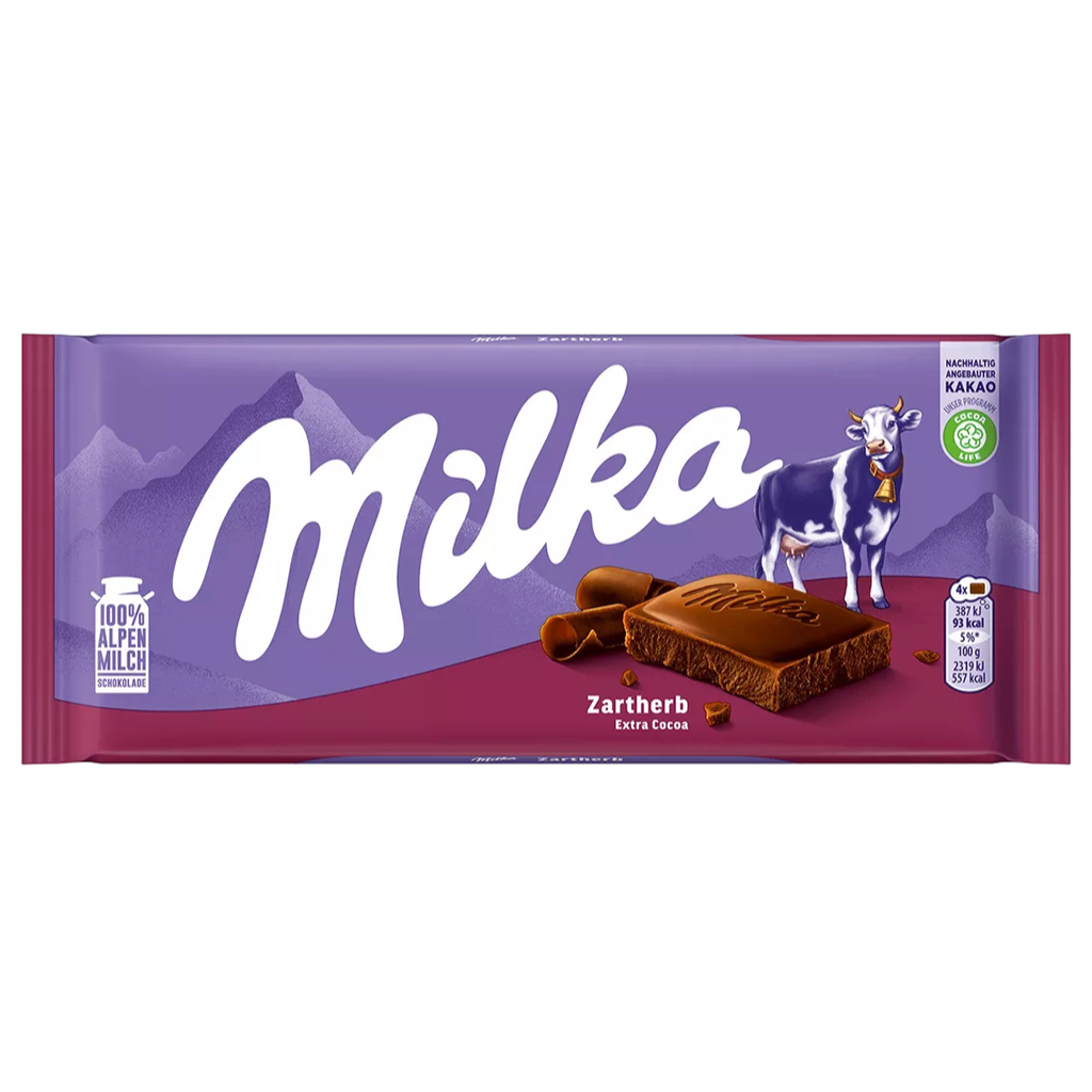 Zartherb Bitter Dark Choc