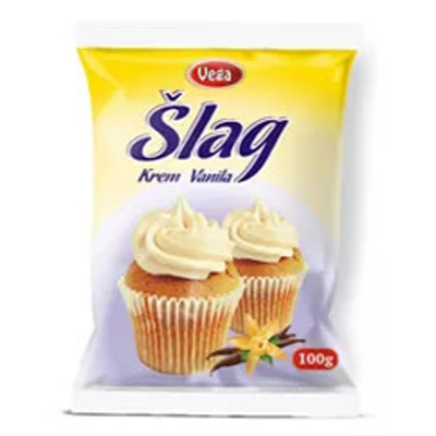 VEGA SLAG KREM VANILA 100g