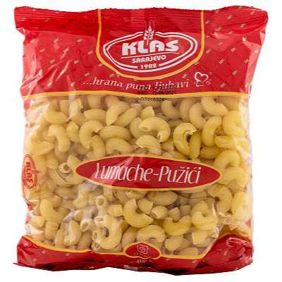 KLAS TJESTENINA LUMACHE PUZICI 400g