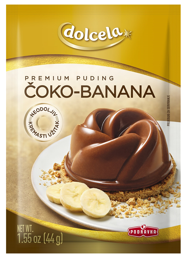 Dolcela PREMIUM Pudding Choco Banana