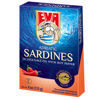 Eva Sardines with Hot Peppers
