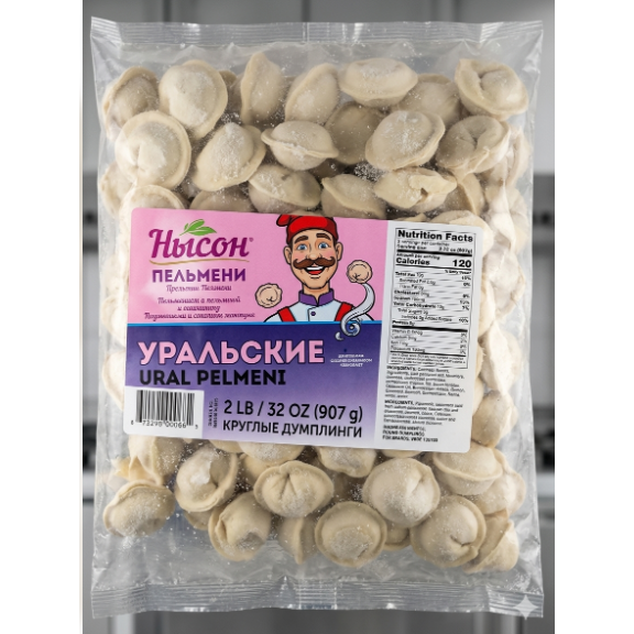 HYSON Pelmeni Chicken & Beef ""Uralskie"" 2.0lbs