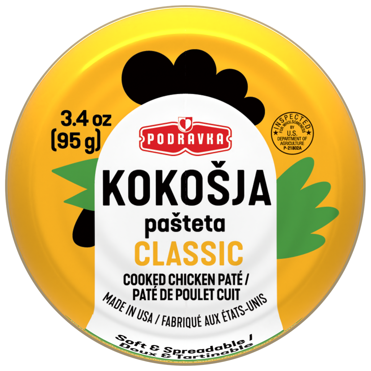 Kokosja Pasteta Chicken Pate Classic