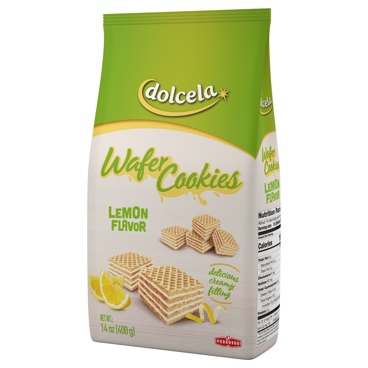 Dolcela Wafer Cookies Lemon