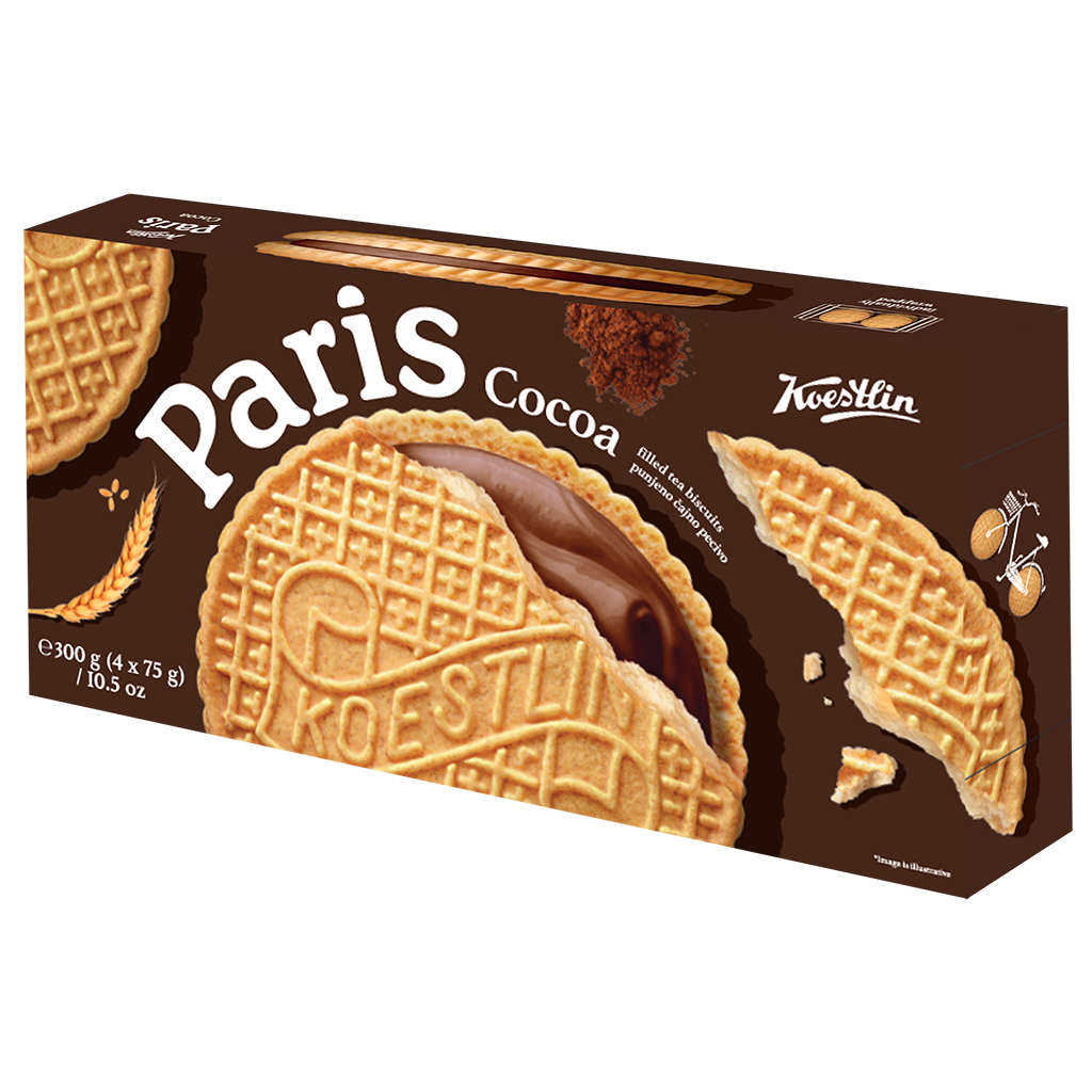 Paris Filled Biscuit Cocoa