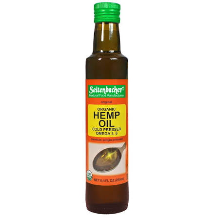 SEITENBACHER Organic Hemp Seed Oil (Cold Pressed) 250ml