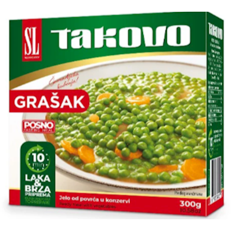 TAKOVO PEAS READY TO EAT 300G