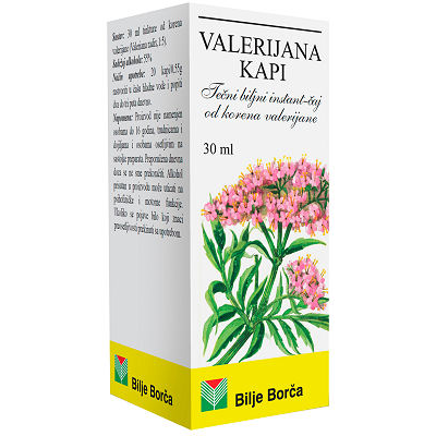 BILJE BORCA VALERIJAN DROPS 30ml