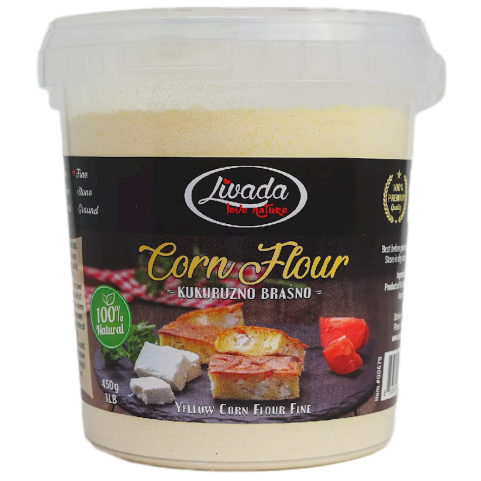 LIVADA PAIL CORN FLOUR 450G