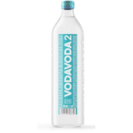WATER VODAVODA SPARKLING .75L