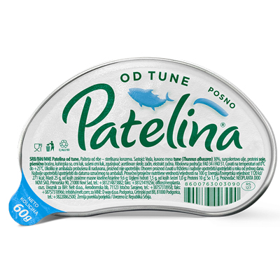 NEOPLANTA TUNA PATE CLASSIC 2.12 oz (60g) POSNO