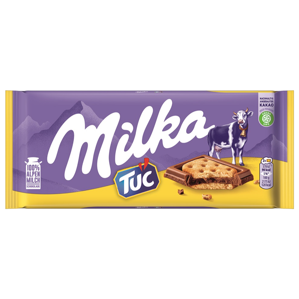 Milka Milk & Tuc Choc