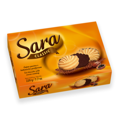 Sara Classic Choc Cover Biscuit