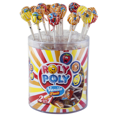 PARACINKA LOLLY POPS VANILA FRUIT (100pcs *6)