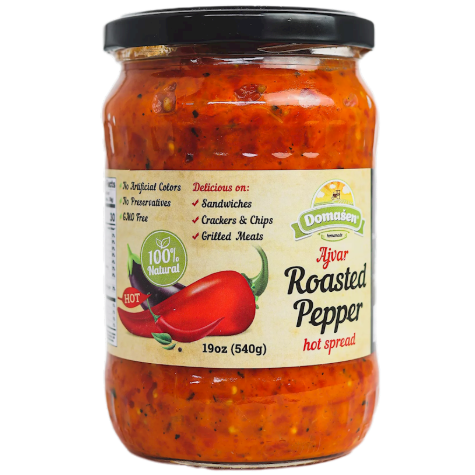 DOMASEN AJVAR HOT MAC 19OZ