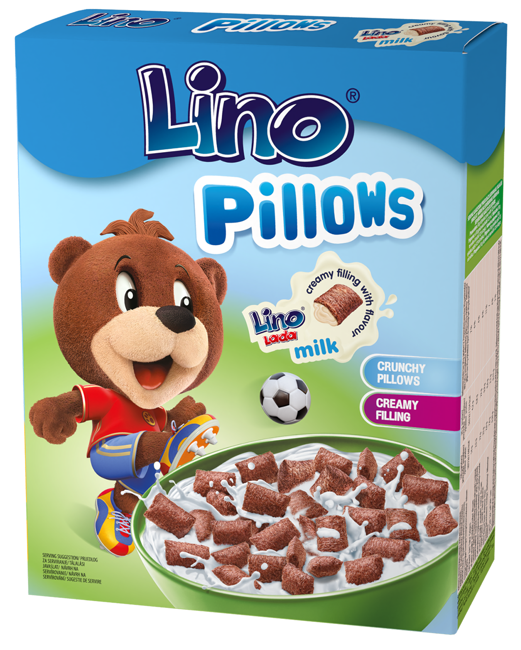 Lino Pillows Milk Cereal