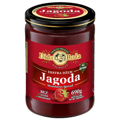 DIDA BOZA STRAWBERRY SPREAD 690g