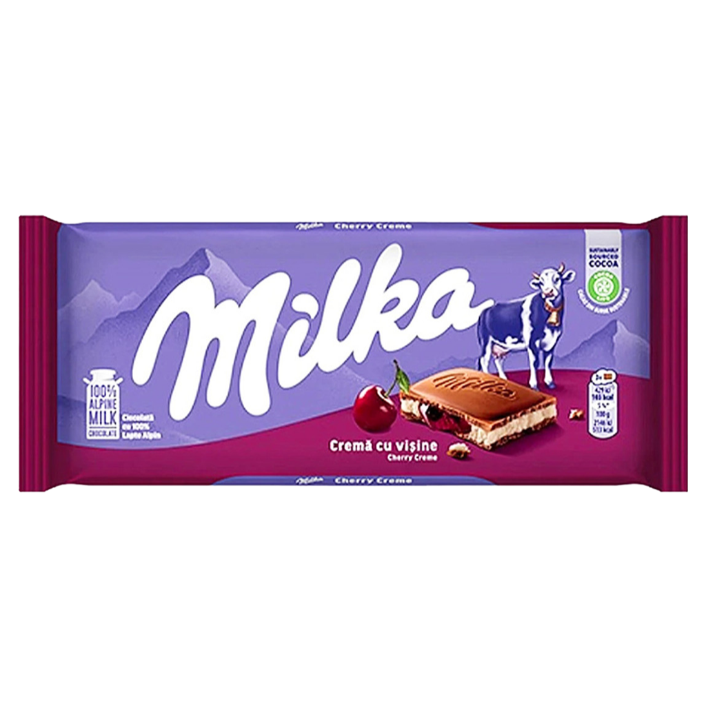 Milka Cherry Cream Choc