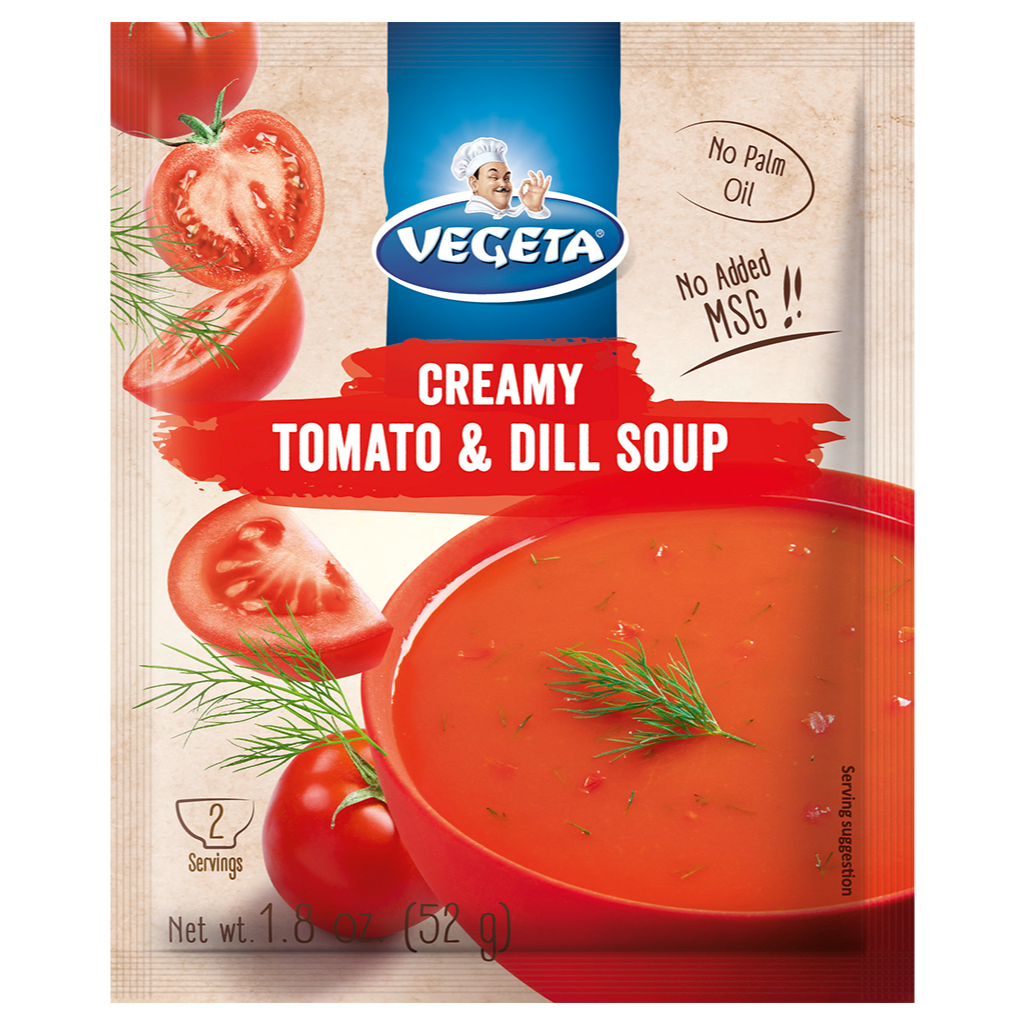 Cream of Tomato and Dill Soup