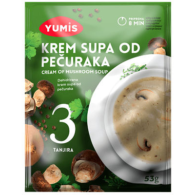 YUMIS MUSHROOM SOUP 53g