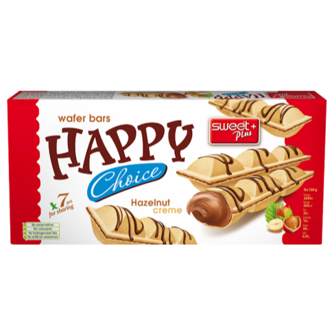 SP HAPPY WAFER BAR W/HAZ 120G
