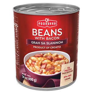 Grah Slaninom Beans with Bacon