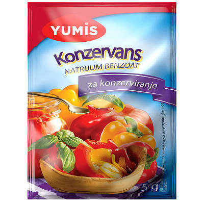 YUMIS KONZERVANS (PRESERVATIVE FOR FOOD PRESERVING) 5g