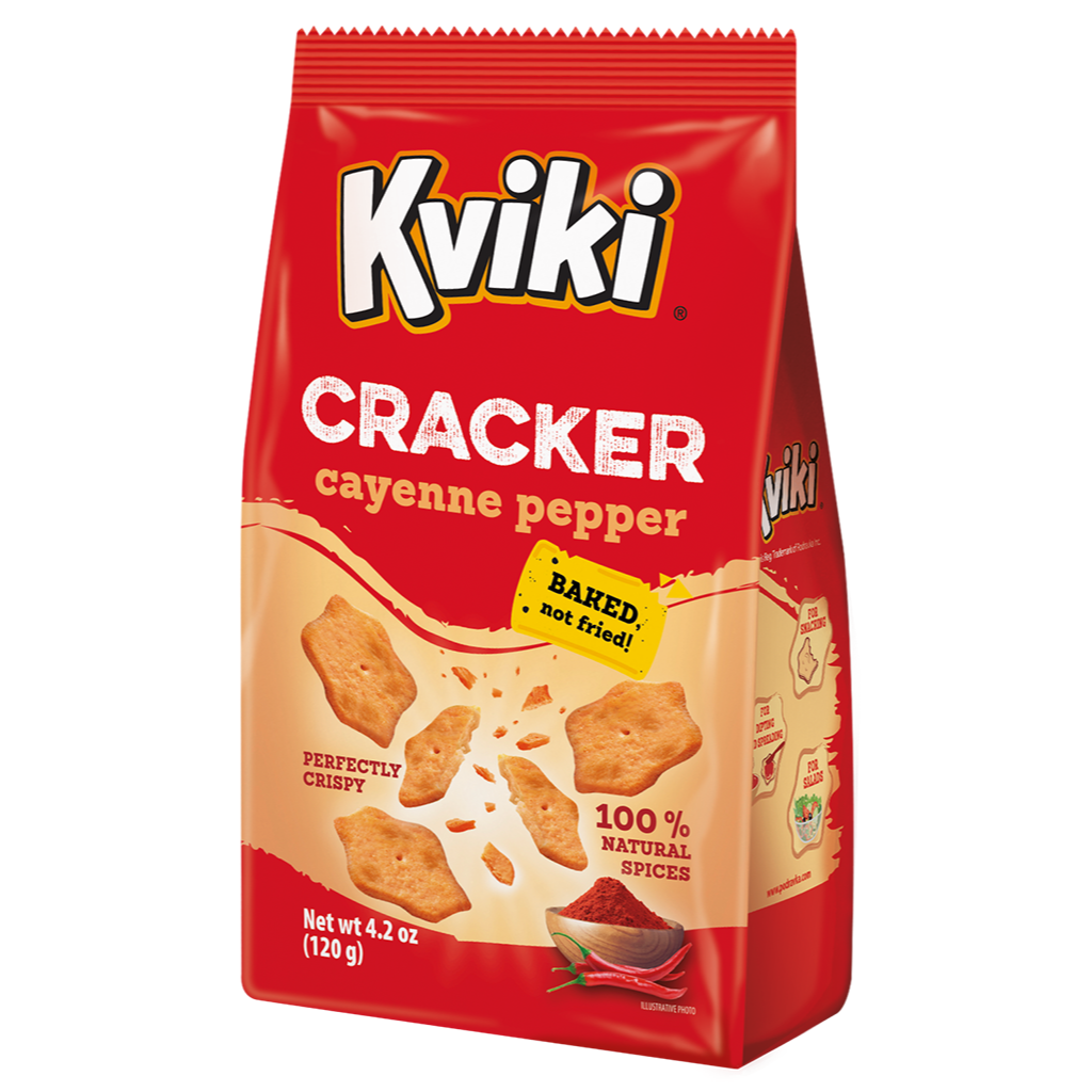 Kviki Crackers Cayenne Pepper