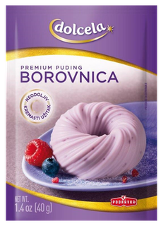 Dolcela PREMIUM Pudding Blueberry