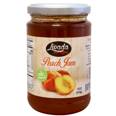 LIVADA JAM PEACH 13OZ