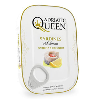 Sardines in Oil with Lemon