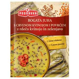 Bogata Juha Quinoa and Vegetable Soup