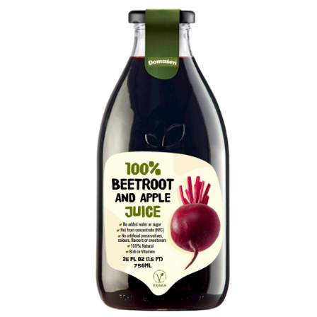 DOMASEN 100% JUICE BEETRT .75L