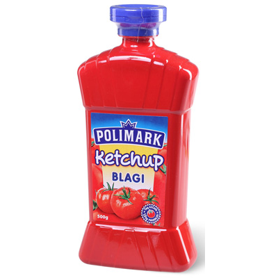POLIMARK KETCHUP MILD 500g BOOTLE