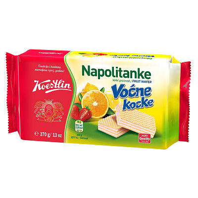 KOESTLIN FRUIT WAFERS 370g