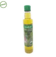 SEITENBACHER Organic Premium Sesame Oil (Cold Pressed) (Unrefined) 250ml