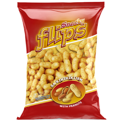 SNACKY FLIPS WITH PEANUTS 1,4oz/ 40g