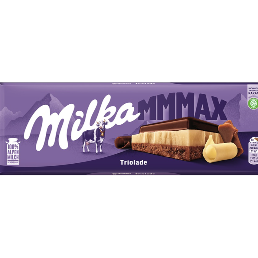Mmmax Triolade Milk & White Choc