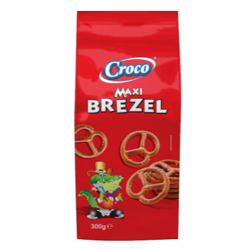 CROCO SALTED BREZEL 300G